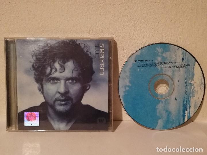 CDs de m&uacute;sica: CD ORIGINAL - SIMPLY RED BLUE - VARIOS - Foto 1