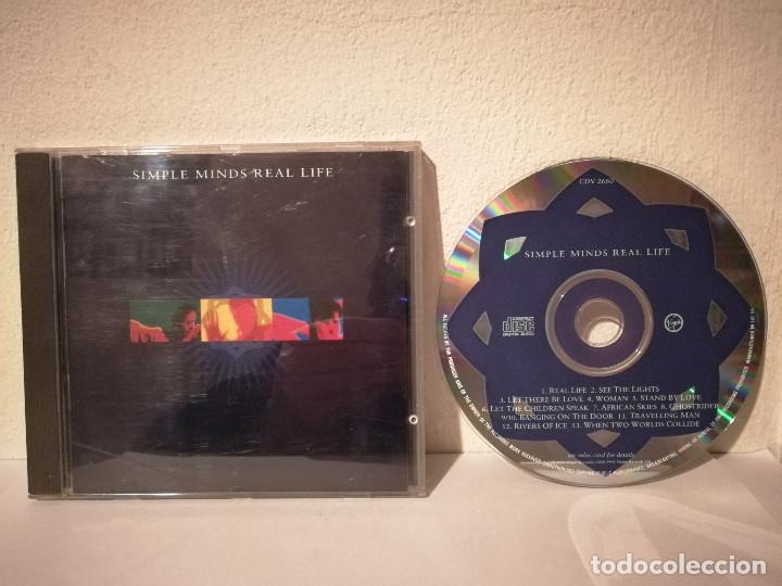 CDs de m&uacute;sica: CD ORIGINAL - SIMPLE MINDS - VARIOS - REAL LIFE - Foto 1