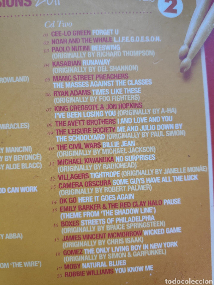 CDs de m&uacute;sica: The saturday sessions 2011 - Eclusive live sessions - Adele, Moby, Will Young, etc - Doble cd - Foto 6