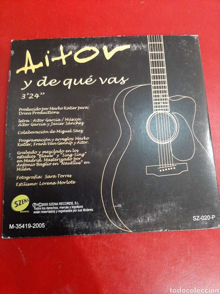 CDs de m&uacute;sica: Cd Autir y de qu&eacute; vas 2005 - Foto 2
