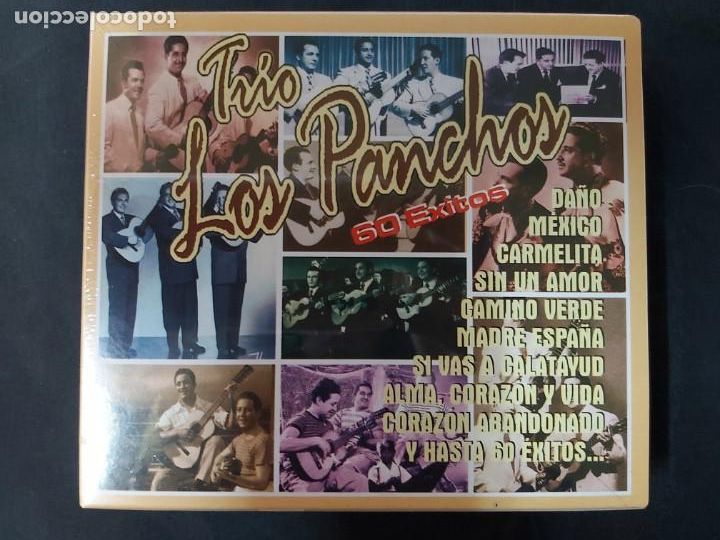 CDs de m&uacute;sica: Trio Los Panchos :60 exitos (3 cds) PRECINTADO - Foto 1