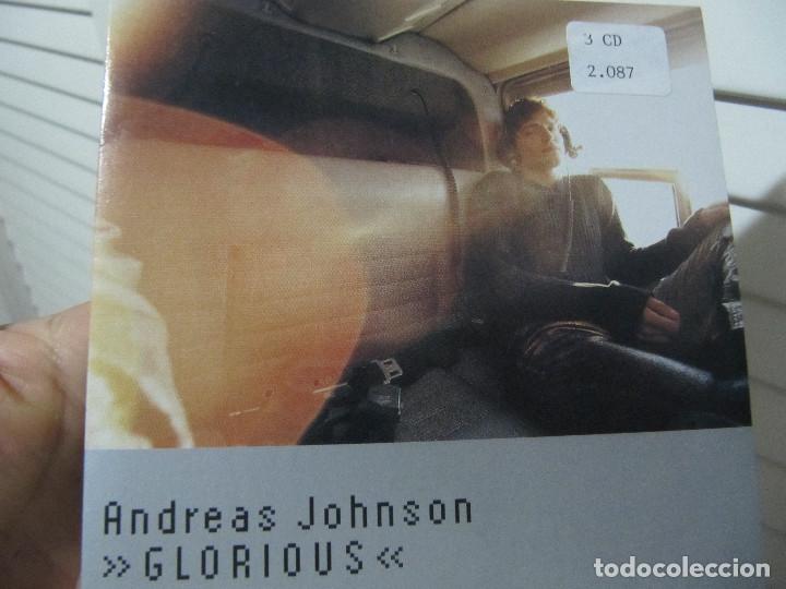 CDs de m&uacute;sica: Andreas Johnson &lrm;&ndash; Glorious CD SINGLE CARTON-2 TEMAS - Foto 1