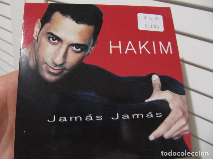 CDs de m&uacute;sica: HAKIM / JAMAS JAMAS (CD SINGLE CARTON 2000) - Foto 1