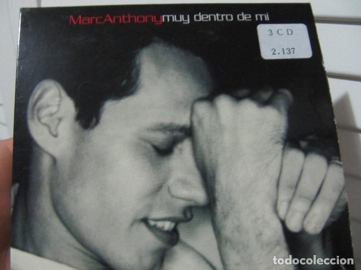 CDs de m&uacute;sica: MARC ANTHONY / MUY DENTRO DE MI (CD SINGLE CART&Oacute;N 2000) - Foto 1