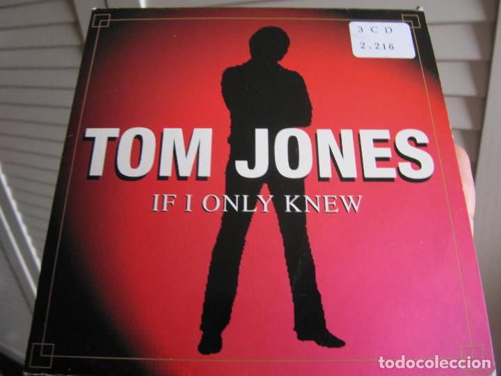 CDs de m&uacute;sica: TOM JONES / If I only knew (CD Single 2000) - Foto 1