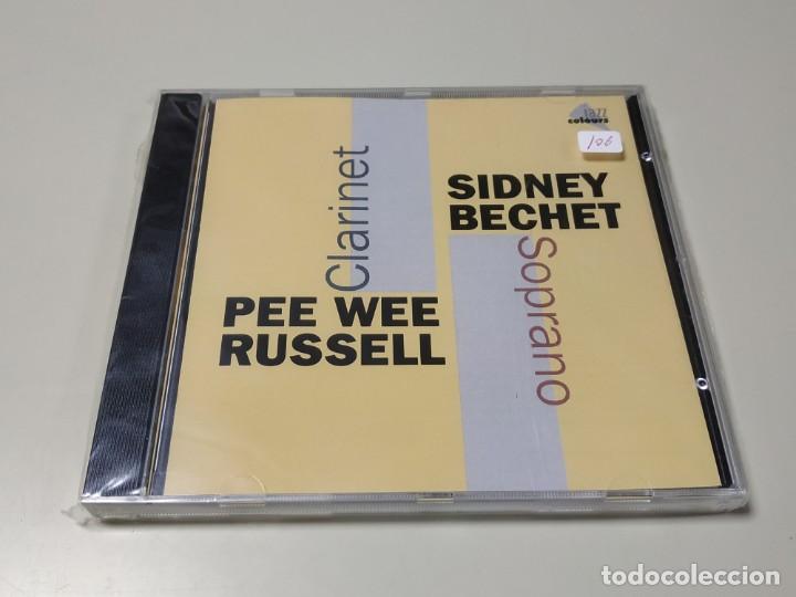 CDs de m&uacute;sica: Sidney Bechet, Pee Wee Russell - Soprano And Clarinet (CD, Comp) - Foto 1