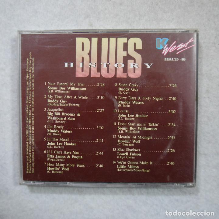 CDs de m&uacute;sica: BLUES HISTORY 4 - CD - Foto 2