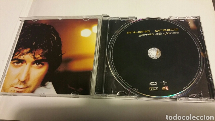 CDs de m&uacute;sica: Antonio Orozco, semilla del silencio, cd 2001. - Foto 3