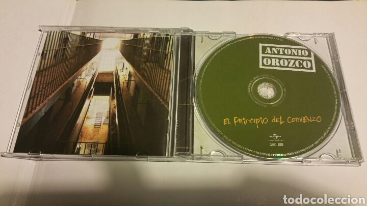 CDs de m&uacute;sica: Antonio Orozco, el principio del comienzo, cd 2004. - Foto 3