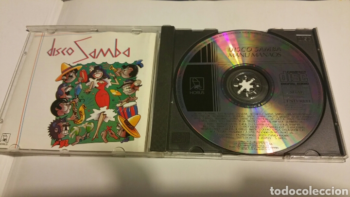CDs de m&uacute;sica: Disco samba, manu manaos , cd 1993. - Foto 3