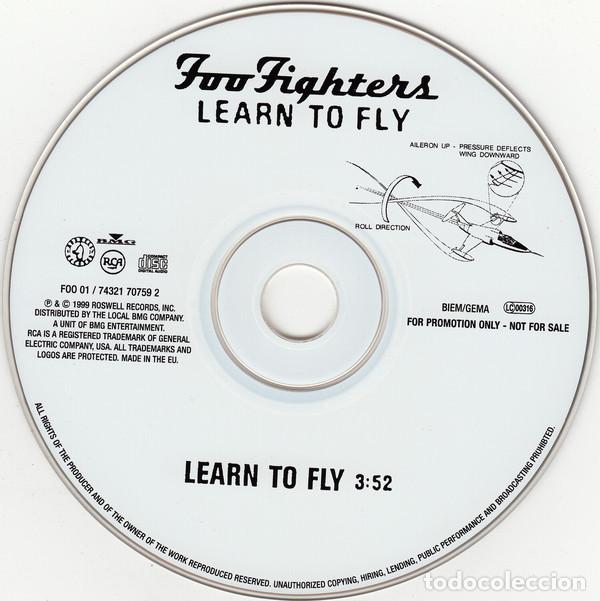 CDs de m&uacute;sica: FOO FIGHTERS. LEARN TO FLY. CD SINGLE - Foto 5