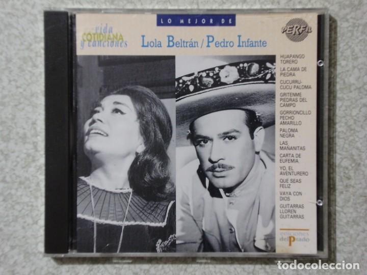 Music CDs: LOLA BELTRAN-PEDRO INFANTE.PEDIDO MINIMO 5&euro;