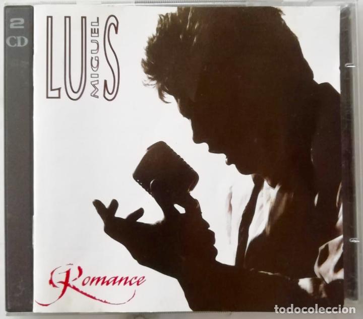 CDs de m&uacute;sica: LUIS MIGUEL. ROMANCE. DOBLE CD, 2 DISCOS CDs - Foto 1