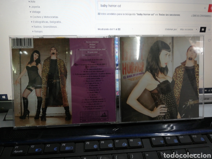 CDs de m&uacute;sica: Baby horror CD el baul de los horror 2005 - Foto 1