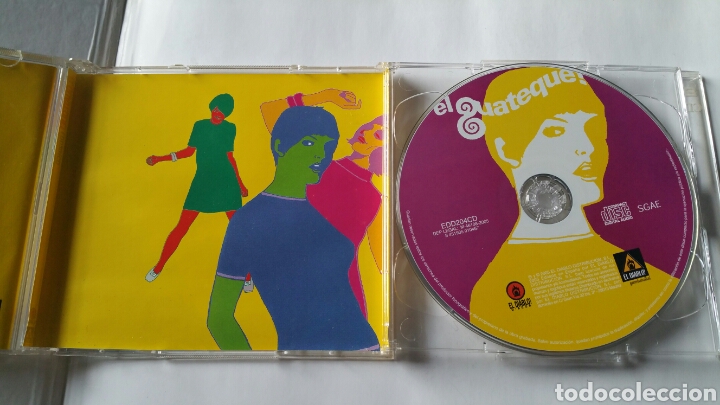 CDs de m&uacute;sica: El guateque, &eacute;xitos espa&ntilde;oles de los 60 y 70 en versi&oacute;n indi, cd 2005. - Foto 4