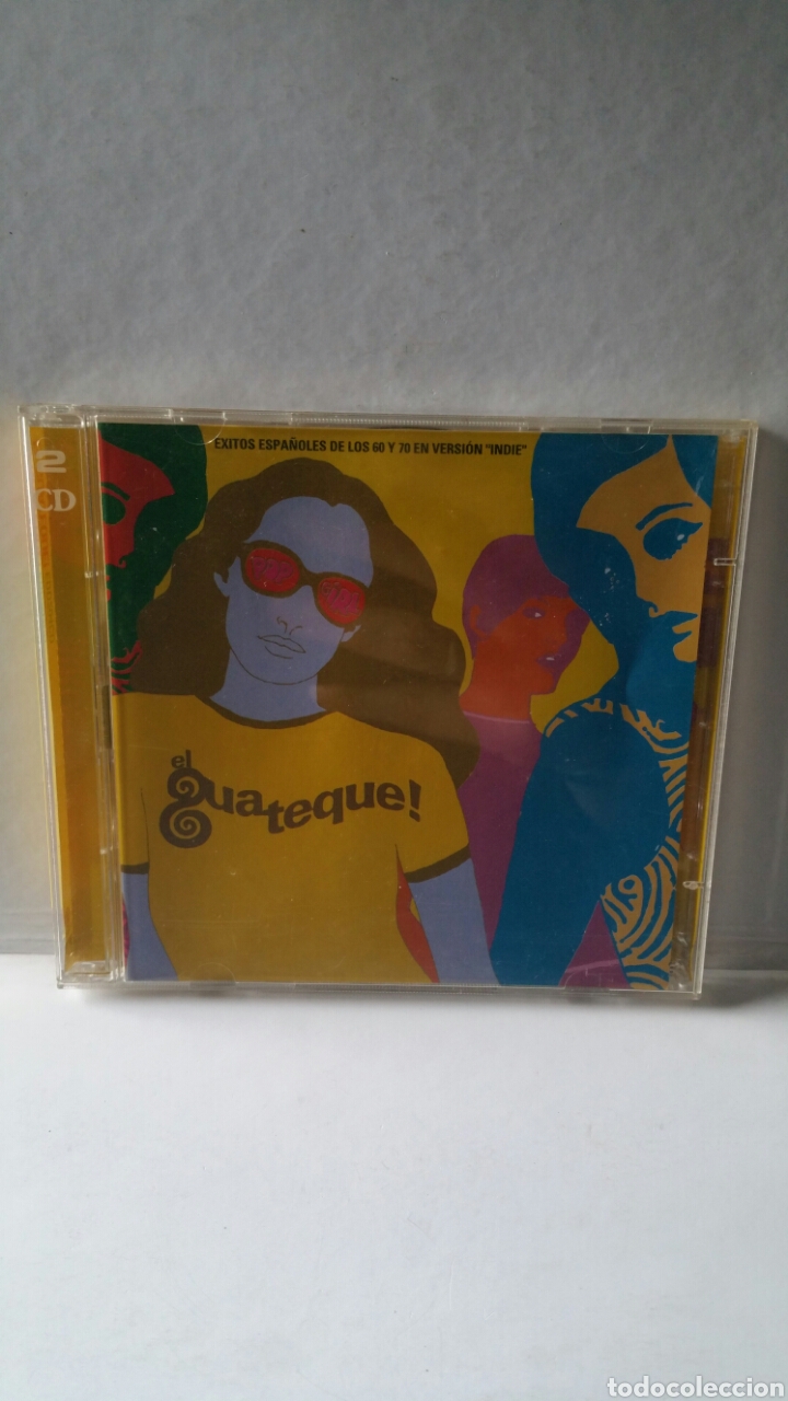 CDs de m&uacute;sica: El guateque, &eacute;xitos espa&ntilde;oles de los 60 y 70 en versi&oacute;n indi, cd 2005. - Foto 1