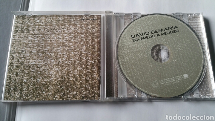 CDs de m&uacute;sica: David demaria, sin miedo a perder, cd 2003. - Foto 3