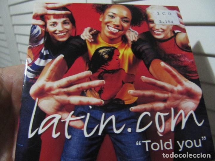 CDs de m&uacute;sica: LATIN.COM / Told you CD Single - Foto 1