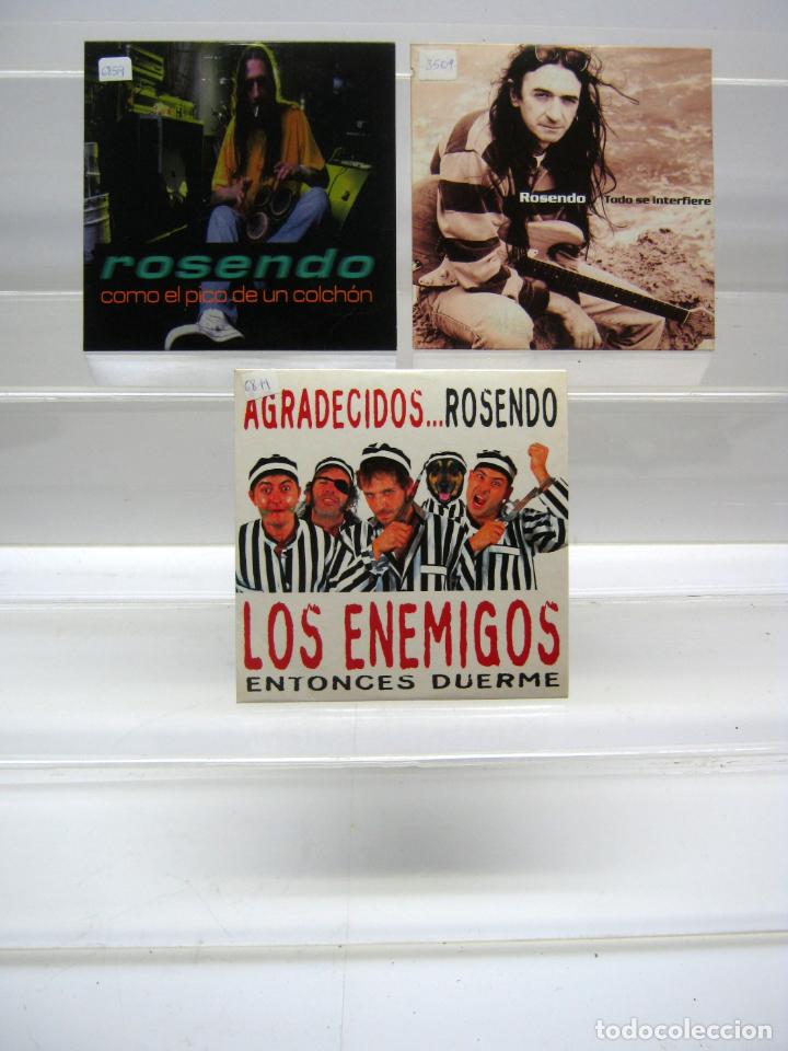 CDs de m&uacute;sica: LOTE 3 CD promo single ROSENDO - Foto 1