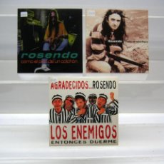 CDs de Música: LOTE 3 CD ROSENDO . Lote 192543863