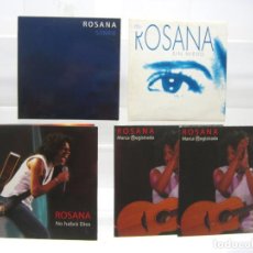 CDs de Música: LOTE DE 5 CD ROSANA. Lote 192546243