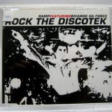 CDs de Música: CD RAMP FEATURING RICARDO DA FORCE ?– ROCK THE DISCOTEK PROGRESSIVE DEEP HOUSE BIG BEAT 1996. Lote 192551471