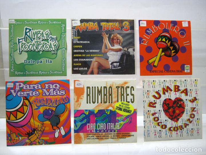 CDs de m&uacute;sica: LOTE DE 6 CD RUMBAS - Foto 1