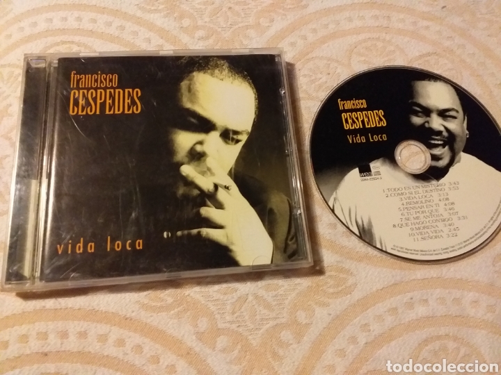 CDs de m&uacute;sica: FRANCISCO CESPEDES VIDA LOCA - Foto 1