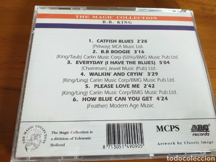 CDs de m&uacute;sica: BB KING MAGIC COLLECTION - Foto 2