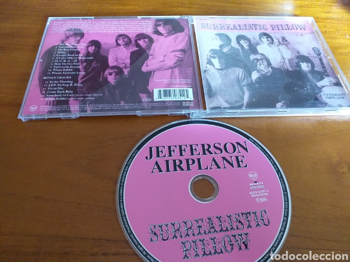 CDs de m&uacute;sica: JEFFERSON AIRPLANE SURREALISTIC PILLOW - Foto 1