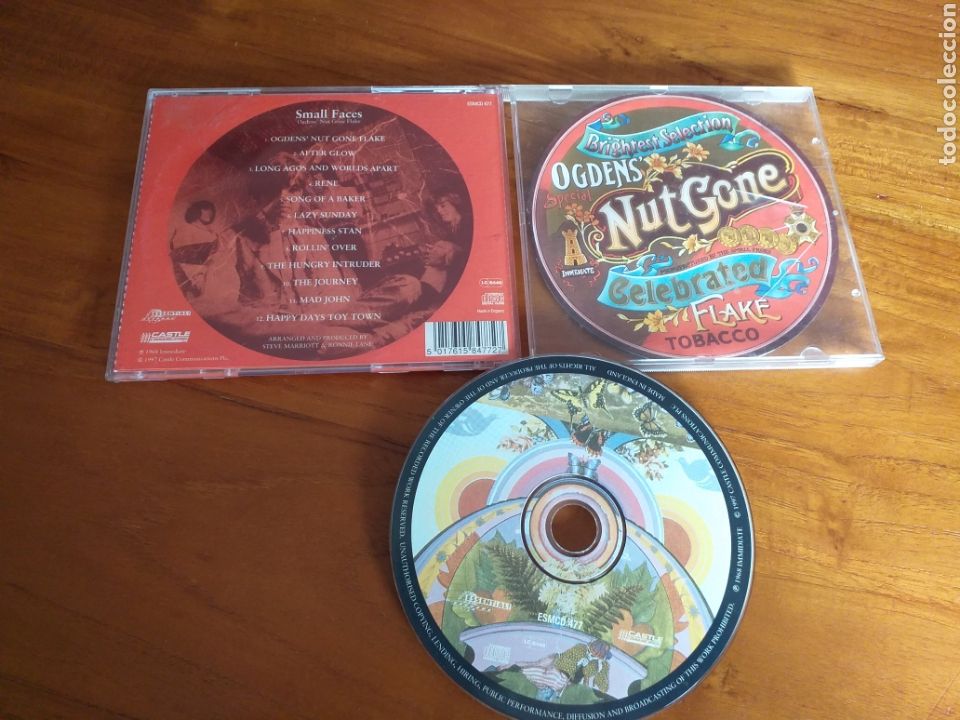 CDs de m&uacute;sica: SMALL FACES OGDEN NUT GONE FLAKE - Foto 1