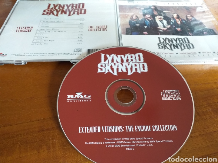 CDs de m&uacute;sica: LYNYRD SKYNYRD EXTENDED VERSIONS : THE ENCORE COLLECTION - Foto 1