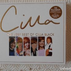 CDs de Música: CILLA. THE VERY BEST OF CILLA BLACK. COMPACTO CON 26 CANCIONES Y DVD CON 12.. Lote 192694852