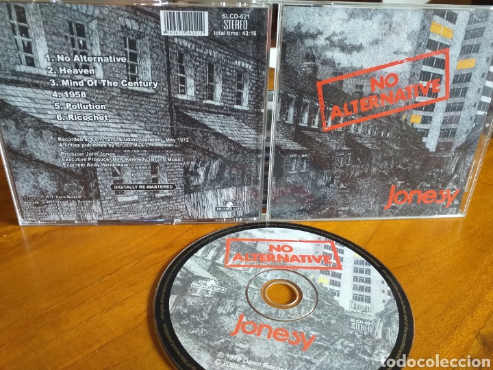 CDs de m&uacute;sica: JONESY NO ALTERNATIVE PROG - Foto 1