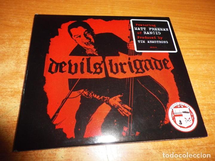 CDs de m&uacute;sica: DEVILS BRIGADE Devils brigade CD DIGIPACK DEL A&Ntilde;O 2010 MATT FREEMAN DE RANCID TIM ARMSTRONG 10 TEMAS - Foto 1