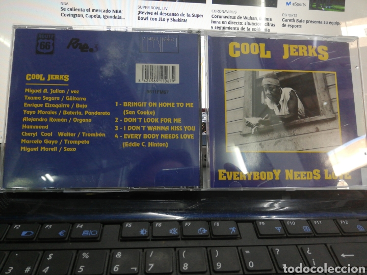 CDs de m&uacute;sica: Cool jerks CD everybody needs love 1994 - Foto 1