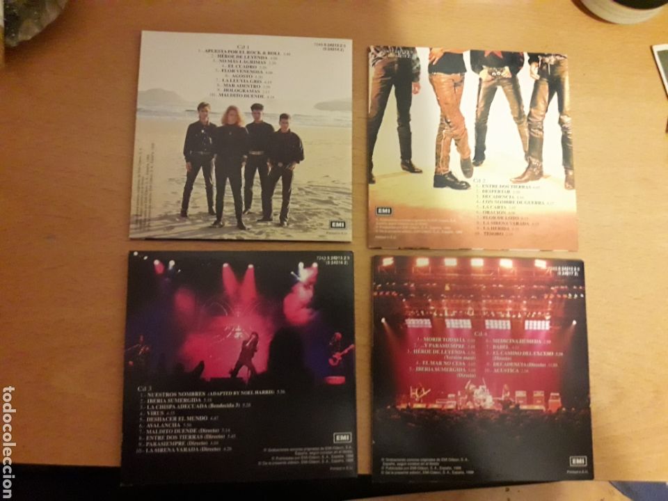 CDs de m&uacute;sica: Heroes del silencio Box con 4 cds - Foto 3