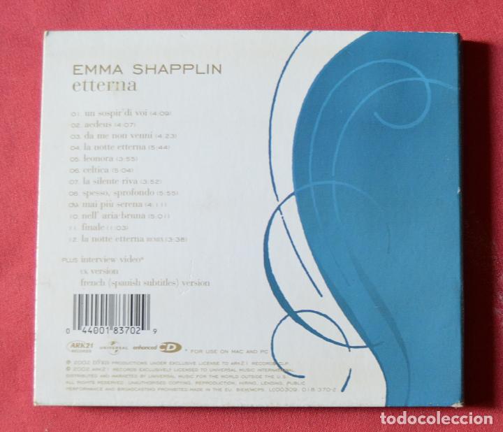 CDs de m&uacute;sica: EMMA SHAPPLIN - ETTERNA - CD - Foto 3