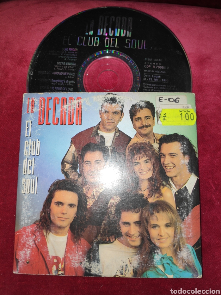 CDs de m&uacute;sica: La d&eacute;cada - El club del soul - Cd single - Foto 1