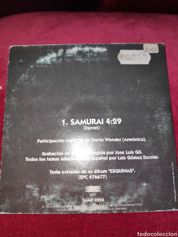 CDs de m&uacute;sica: Djavan - Samurai - Stevie Wonder - Cd single - Foto 2