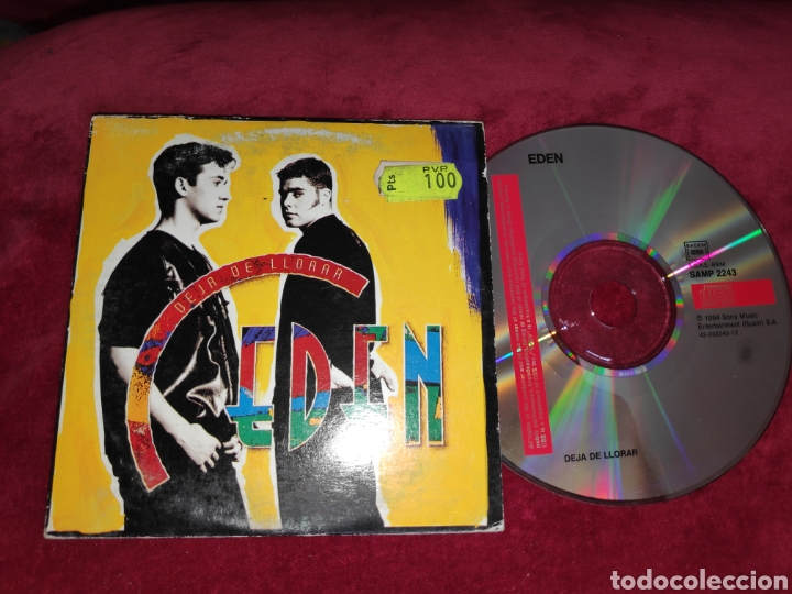 CDs de m&uacute;sica: Eden - Deja de llorar - CD single - Foto 1