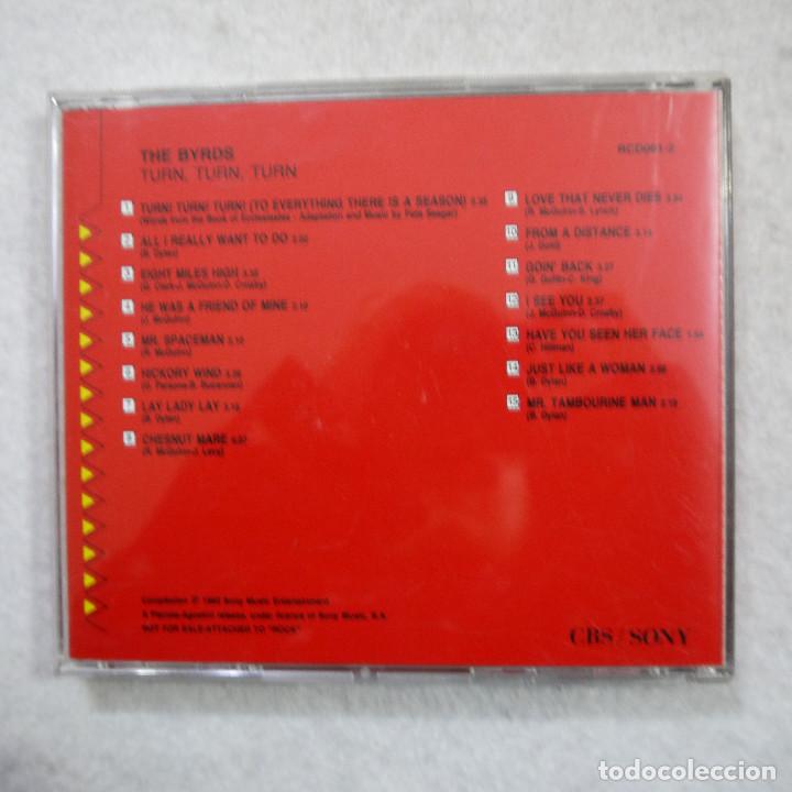 CDs de m&uacute;sica: THE BYRDS - TURN, TURN, TURN - CD 1992 - Foto 2