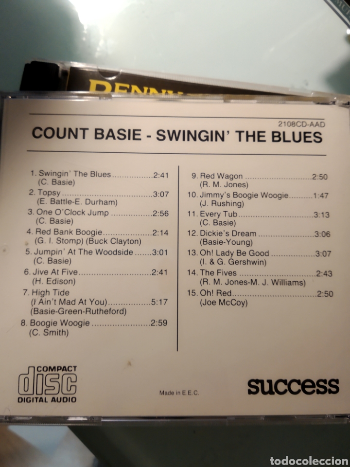 CDs de m&uacute;sica: Count Basie &lrm;&ndash; Swingin The Blues - Foto 2