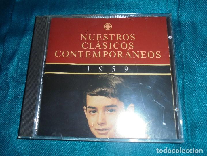 Music CDs: NUESTROS CLASICOS CONTEMPORANEOS. 1959 : LA ERA DE LOS FESTIVALES. CD. PLANETA, 1996. IMPECA (#)