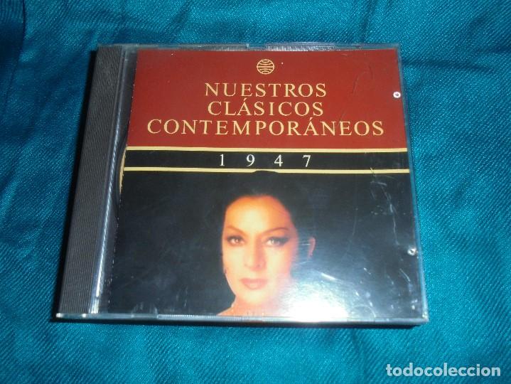 Music CDs: NUESTROS CLASICOS CONTEMPORANEOS. 1947 : BOLERO FRENTE A LA COPLA. CD. PLANETA, 1996. IMPECA (#)