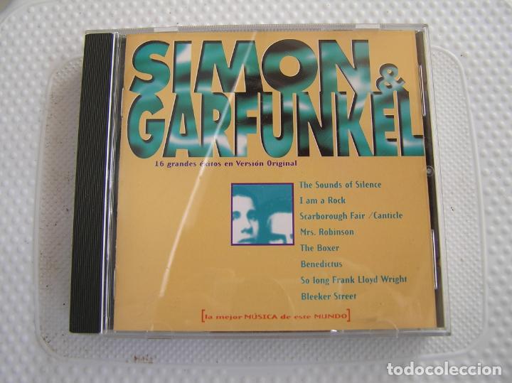 CDs de m&uacute;sica: SIMON & GARFUNKEL  -  16 GRANDES EXITOS EN VERSION ORIGINAL   -  CD  -  PR - Foto 1