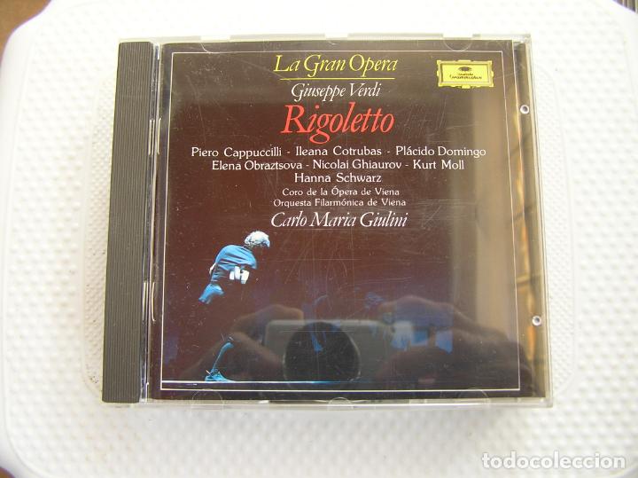 CDs de m&uacute;sica: LA GRAN OPERA  -  RIGOLETTO   DE GIUSEPPE VERDI  -  CD  -  PR - Foto 1