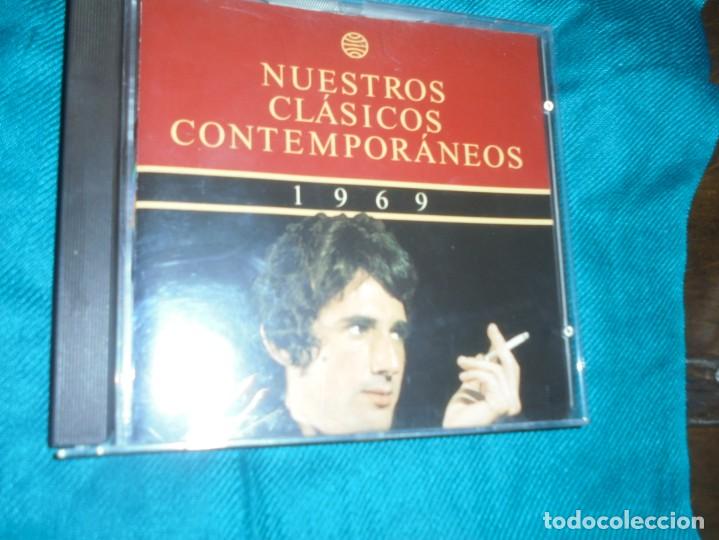 Music CDs: NUESTROS CLASICOS CONTEMPORANEOS. 1969 : BUSCANDO EN EL BAUL DE LOS RECUERDOS. PLANETA, 1996. CD. IM