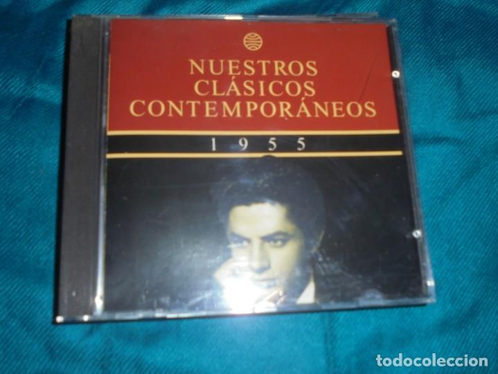 Music CDs: NUESTROS CLASICOS CONTEMPORANEOS. 1955 : TRIUNFO MUSICA HISPANOAMERICANA. PLANETA, 1996. CD. IMPECAB