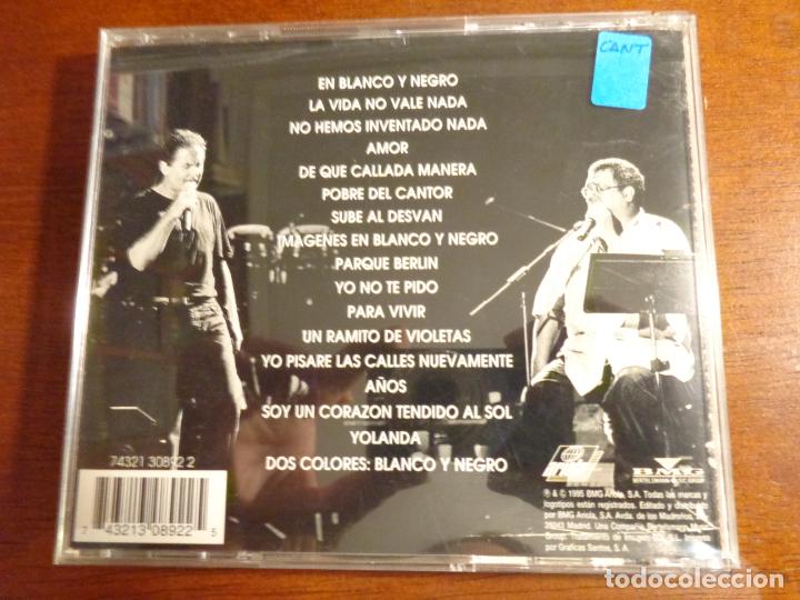 CDs de m&uacute;sica: V&iacute;ctor Manuel Y Pablo Milan&eacute;s &lrm;&ndash; En Blanco Y Negro - Foto 2